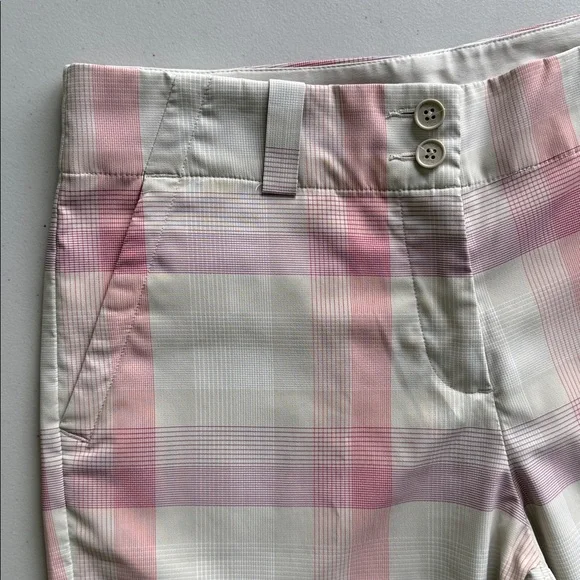 Nike Dri‑Fit Plaid Golf Shorts Women’s Size 6 - Picture 2 of 14